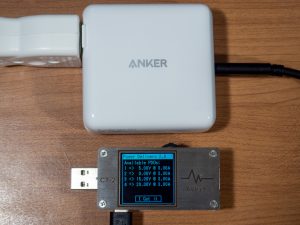 Anker PowerPort Atom PD 2の単一ポート使用時のPDO