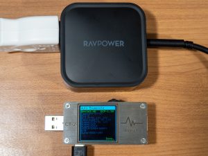 RAVPower 90W 2-Port Wall ChargerのUSB-Cの充電規格対応状況