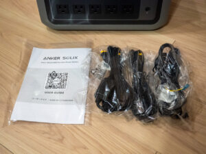 Anker Solix C800付属品